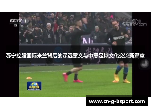 苏宁控股国际米兰背后的深远意义与中意足球文化交流新篇章